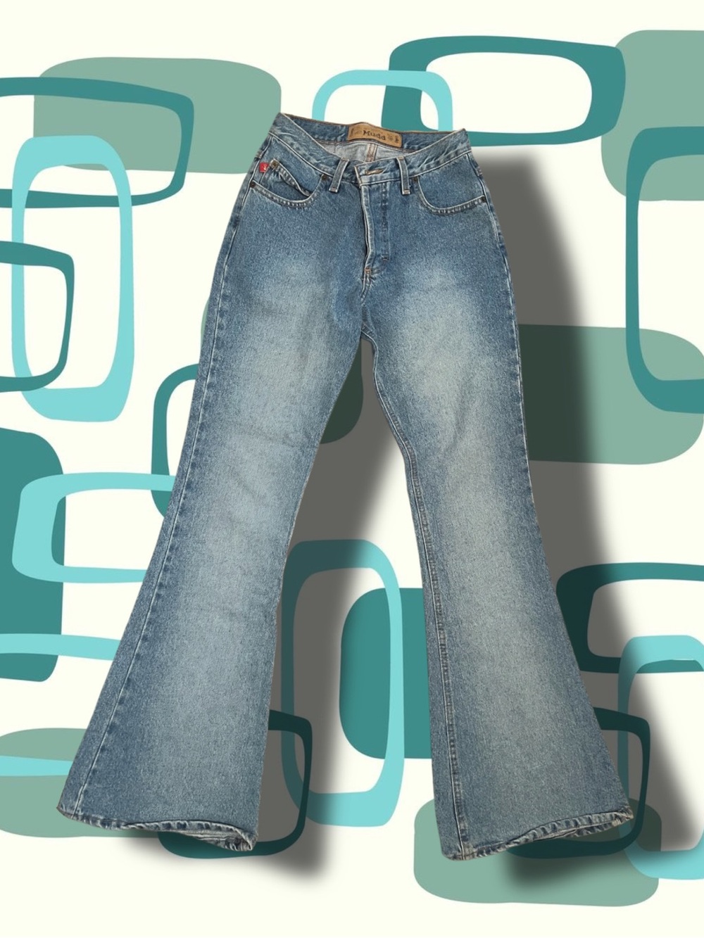 Mudd Women's Mid-rise Flare Jeans - Picture 2 of 4